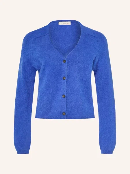 Mm By Max Mara Pletený Svetr Fosco S Kašmírem modrá