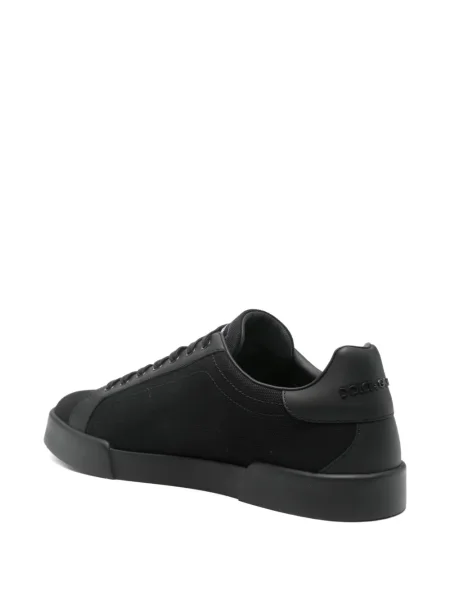 Sneakerși Dolce & Gabbana cu autograf negru