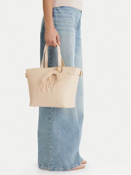 Nine West Ročna torba Écru