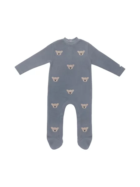 Donsje kombinezon za bebe Phlyn Onesie Koalas plava