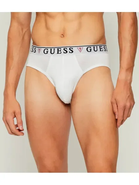Palton Guess Underwear alb