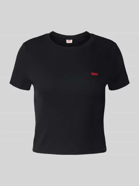 T-shirt z naszywką z logo Levi's czarna