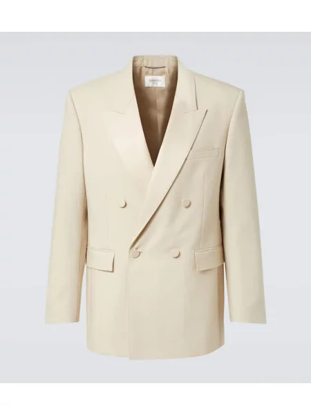 Vuneni blejzer Saint Laurent bež