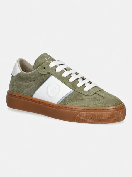Furla Enjoy sneakers pentru femei din piele întoarsă verde