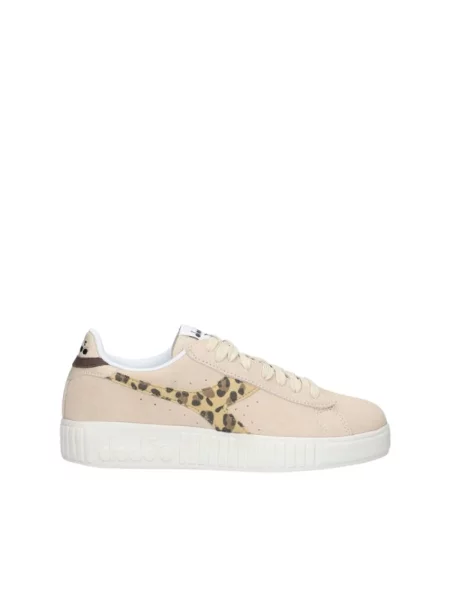 Sneakersy Diadora zamszowe beżowe