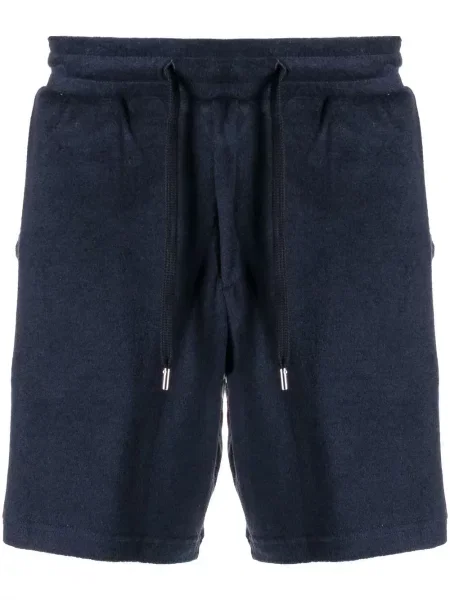Pantaloni scurți Frescobol Carioca din material terry albastru