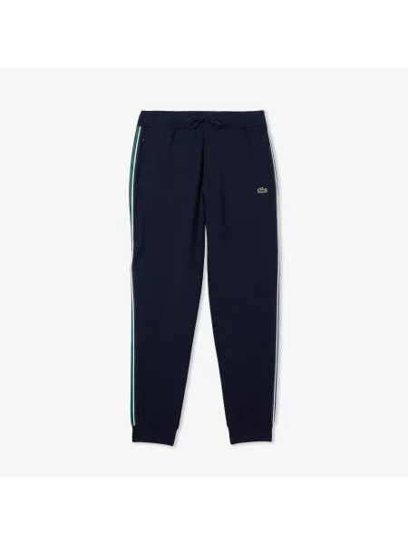 Lacoste Spodnie Dresowe Slim Fit granatowe