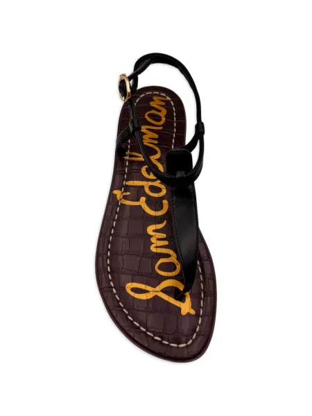 Кожени презрамки сандали Sam Edelman с катарама черно