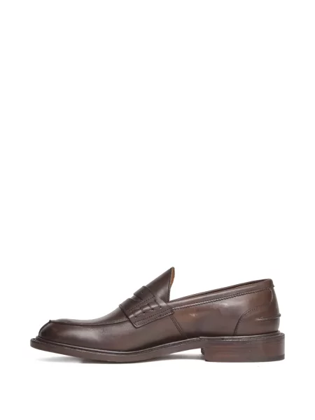 Pantofi loafer Tricker's din piele maro