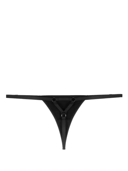 Mini stringai Maison Close juoda