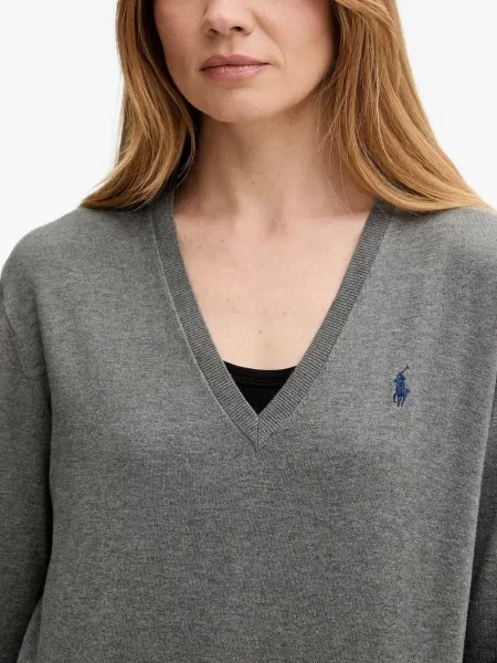 Koszulka Polo Ralph Lauren dwurzędowa zamszowa w paski czarna