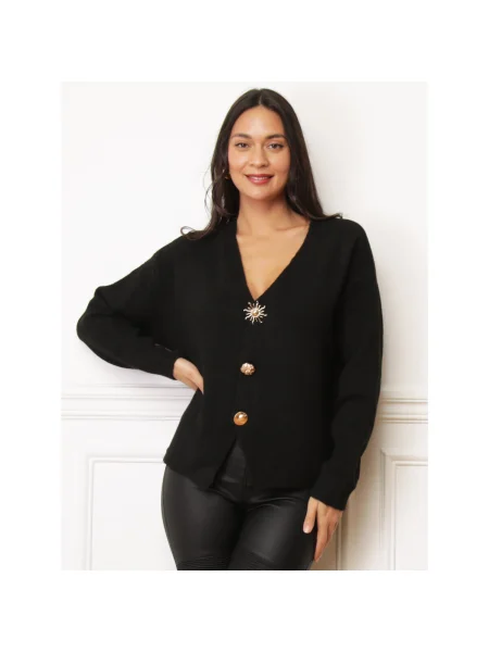 Pulover La Modeuse negru