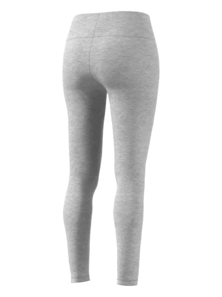 Legginsy Adidas do biegania z nadrukiem z dekoltem w serek czerwone