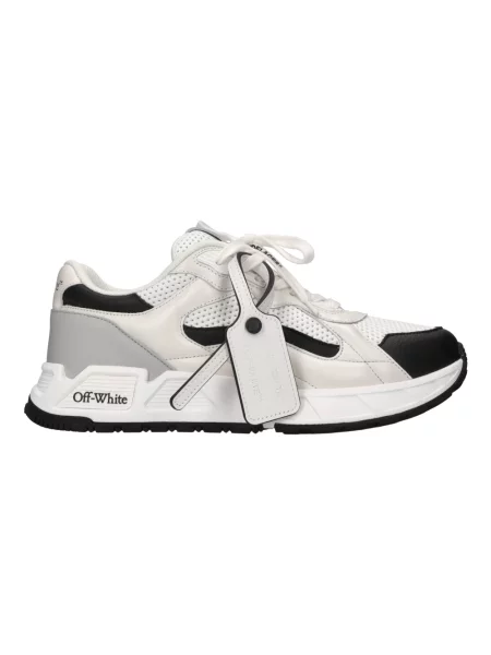 Sneakersy Off-white skórzane białe
