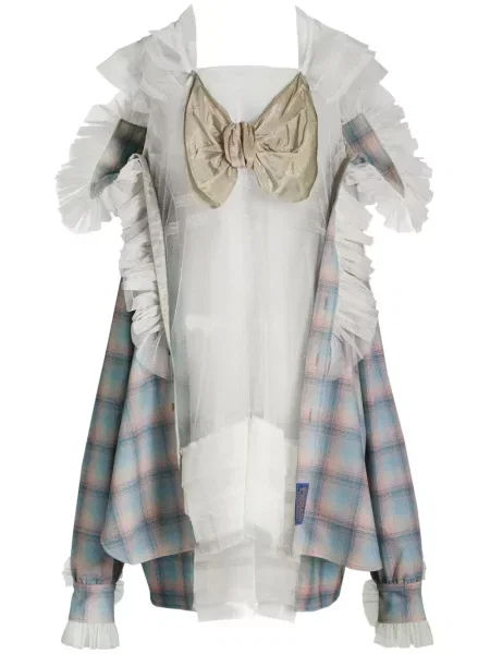 Cămașă Maison Margiela de lână albastru