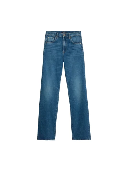 Jeansy 7 For All Mankind niebieskie