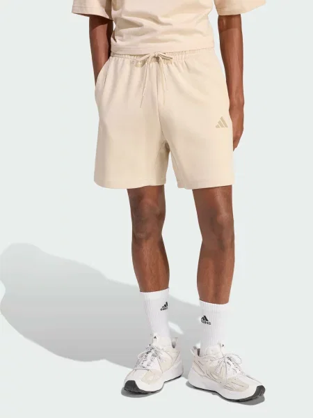 Повседневные шорты Adidas бежевые
