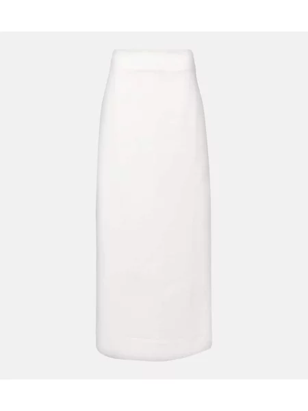 Maksi spódnica maxi Adriana Degreas biała