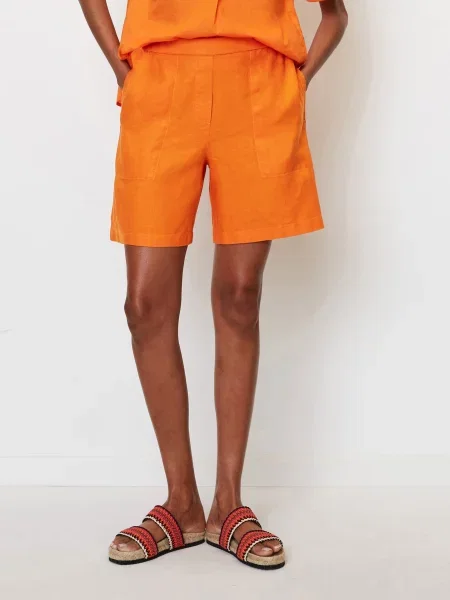 Повседневные шорты Marc O'polo без косточек оранжевые
