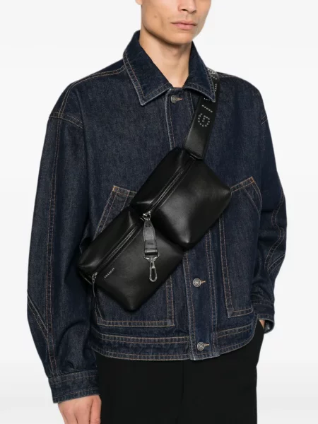 Curea Givenchy cu tepi negru