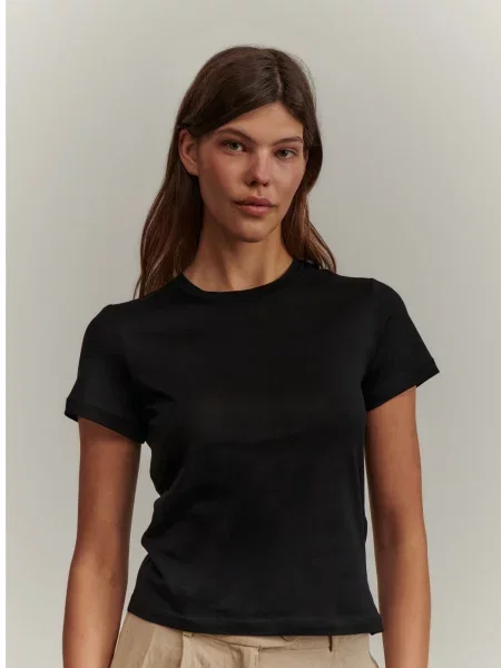 ABOUT YOU x Marie von Behrens Tricou Emma' negru