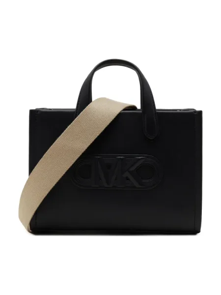 Geanta de piele Michael Kors din piele negru