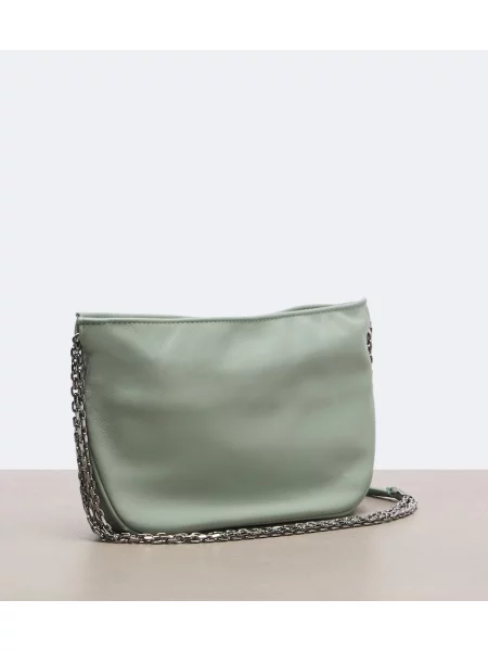 Geantă Roger Vivier din piele verde