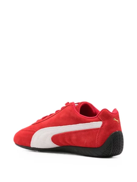 Fűzős csipkés sneaker Puma Suede piros