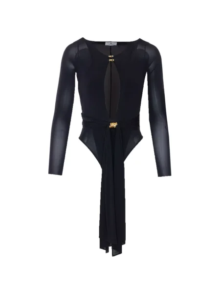 Body Elisabetta Franchi lung negru