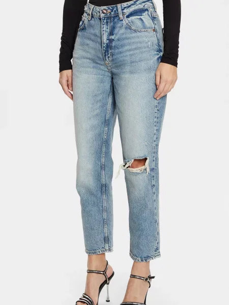Прямі джинси GUESS блакитний