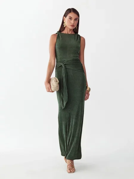 BWLDR Rochie de seară Arnah închis verde
