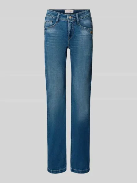 Jeansy Bootcut z mieszanki bawełny model AMELIE' Gang niebieskie