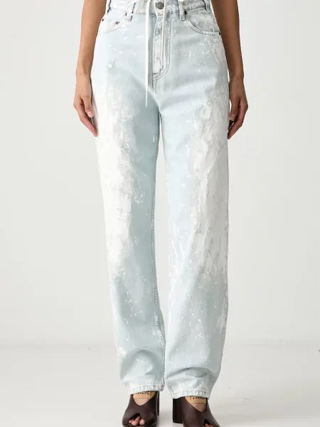 Mom fit farmernadrág Mm6 Maison Margiela kék