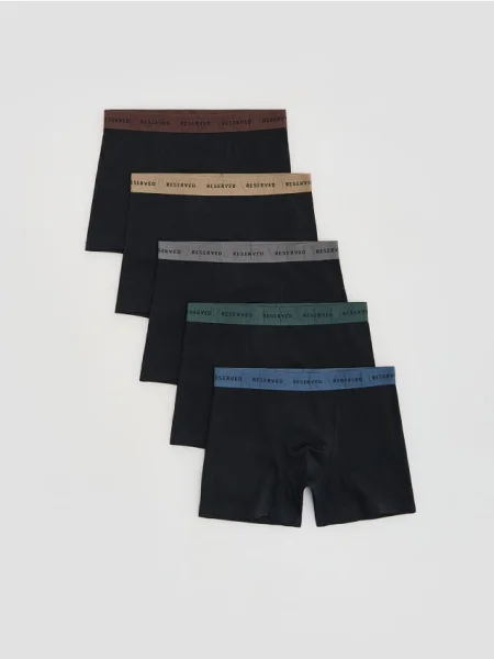 Длинные боксеры Reserved черные