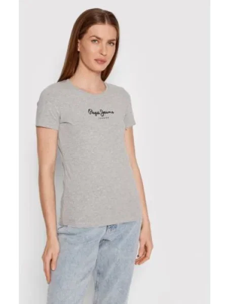 Tričko Pepe Jeans sivá
