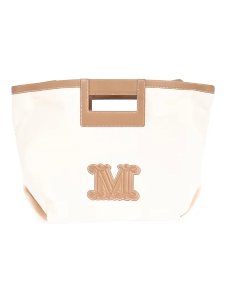 Torebka Max Mara beżowa