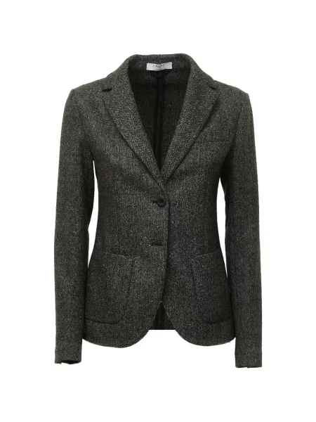 Sacou Circolo 1901 cu model herringbone verde