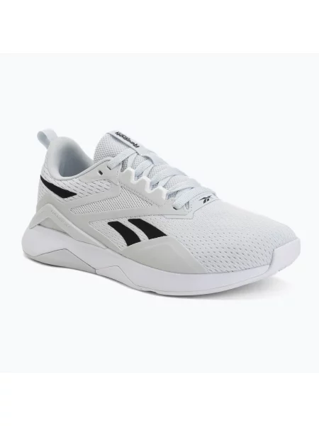 Încălțăminte de antrenament pentru femei Reebok Nanoflex Tr 2 moon/black/ftwr white alb