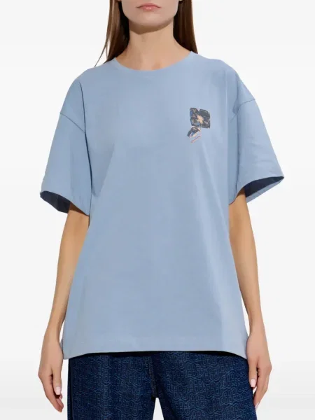 Tricou Munthe cu imagine albastru