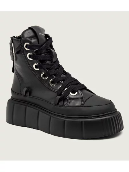 INUIKII De piele sneakers MATILDA negru