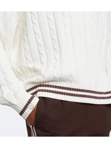 Dzianinowy sweter The Upside biały