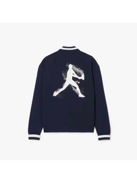 Lacoste Kurtka Tennis X Novak Djokovic granatowa