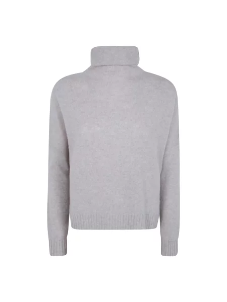 Sweter z golfem Kujten do golfa szary