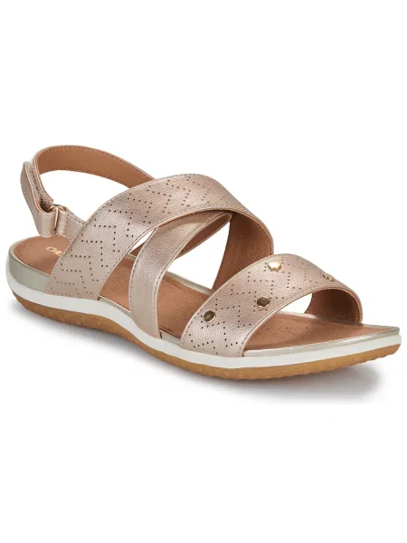Pantofi Geox auriu