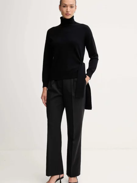 Светр із додаванням вовни Gaudi гольф чорний