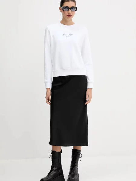 Кофта Guess Jeans з аплікацією білий