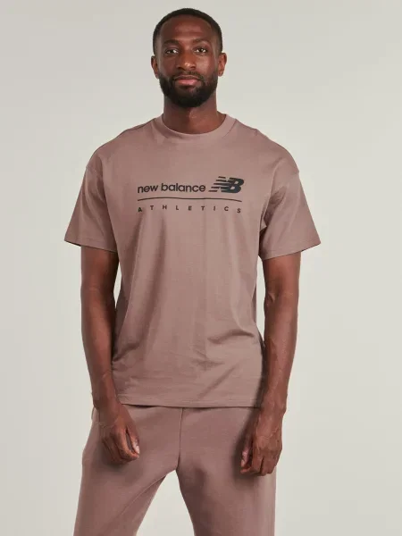 Majica New Balance smeđa
