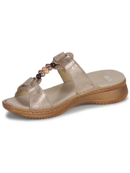Pantofi Ara tip Hawaii auriu