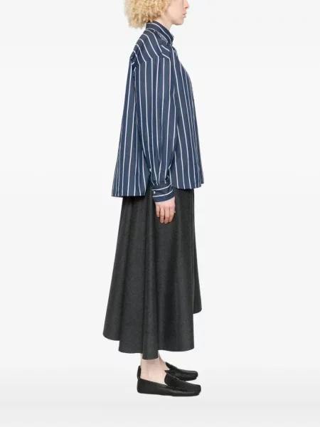 Cămașă Brunello Cucinelli cu dungi albastru