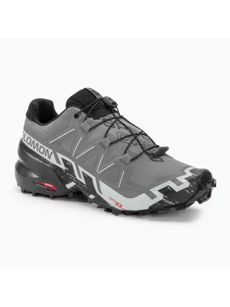 Buty do biegania Salomon Speedcross 6 quiet shade/black/pearl blue czarne